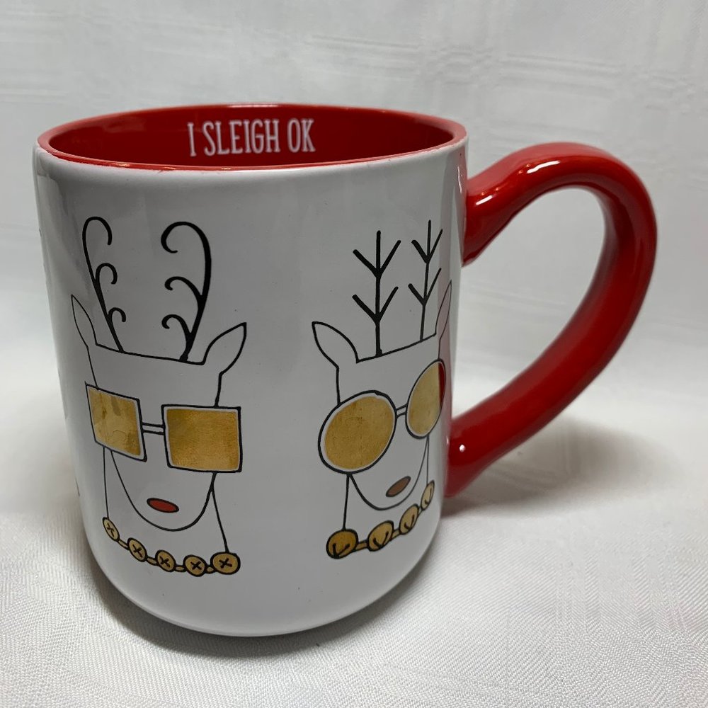 Sheffield Home Oversize Reindeer Cup